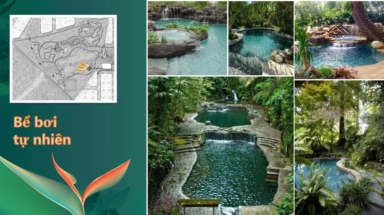 Chơi gì tại công viên wellness Bãi Kem? Chắc chắn du khách không thể bỏ qua bể bơi tự nhiên Bio Swimming Pool được thiết kế cực mới lạ