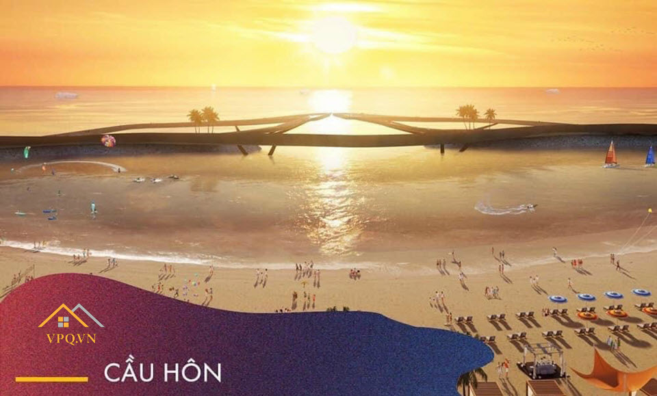 Phối cảnh cầu H&ocirc;n Ph&uacute; Quốc - Biểu tượng mới của du lịch Nam Ph&uacute; Quốc