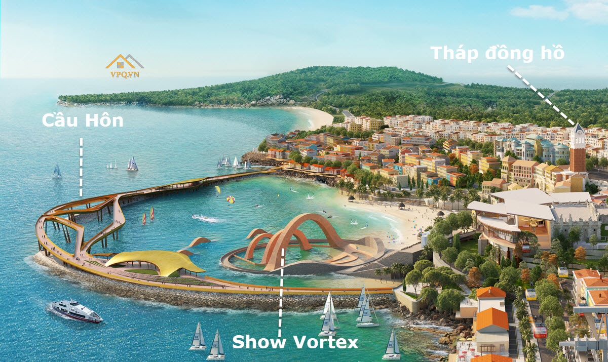 Cầu H&ocirc;n, Show Vortex, Th&aacute;p đồng hồ l&agrave; 3 tiện &iacute;ch thu h&uacute;t h&agrave;ng triệu lượt du kh&aacute;ch gh&eacute; qua Shophouse The Center
