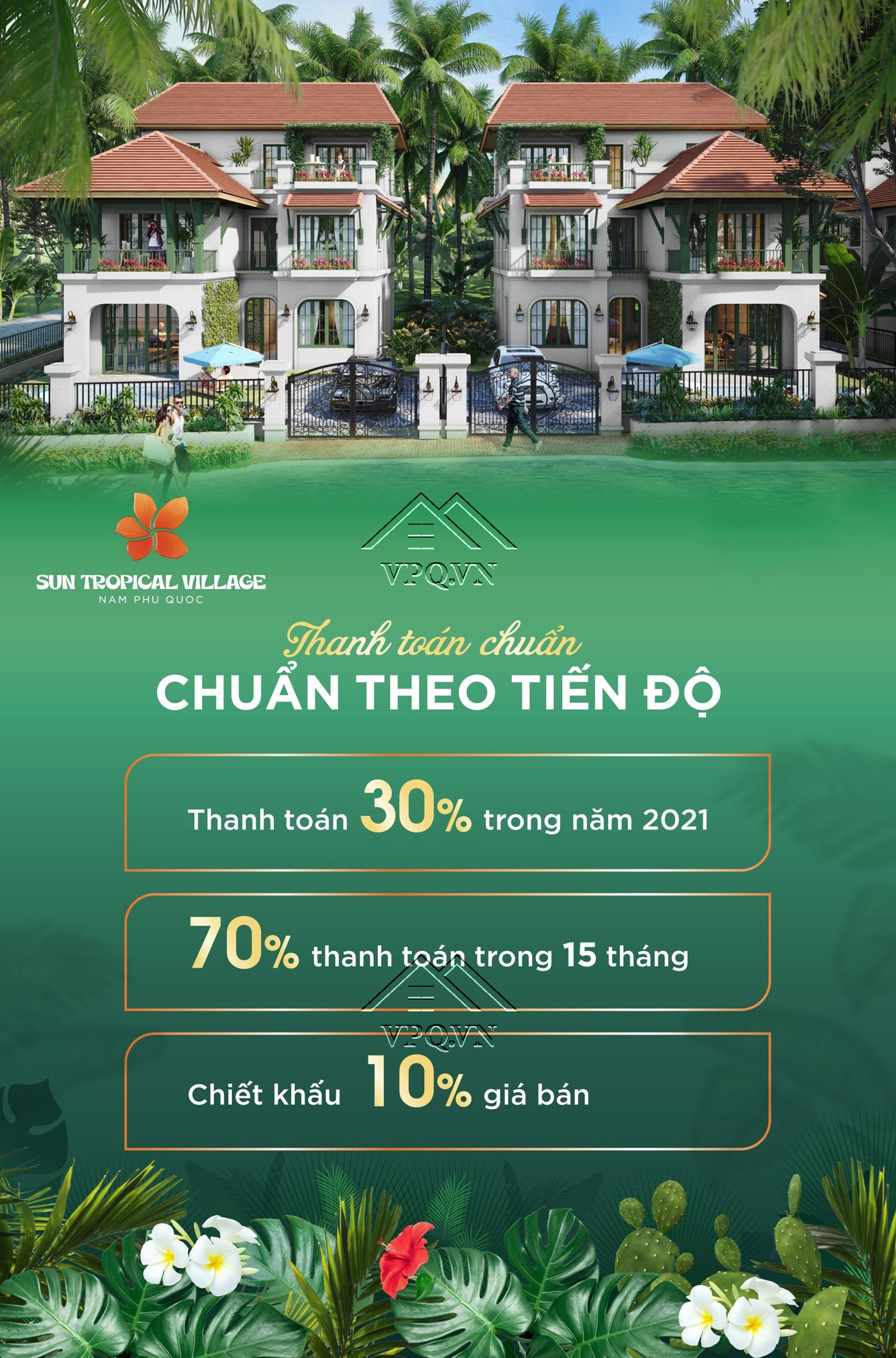 Ch&iacute;nh s&aacute;ch b&aacute;n h&agrave;ng Sun Tropical Village đối với kh&aacute;ch h&agrave;ng thanh to&aacute;n bằng vốn tự c&oacute;