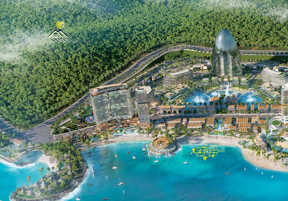 Phối cảnh tòa tháp khách sạn dự án Vega City Nha Trang