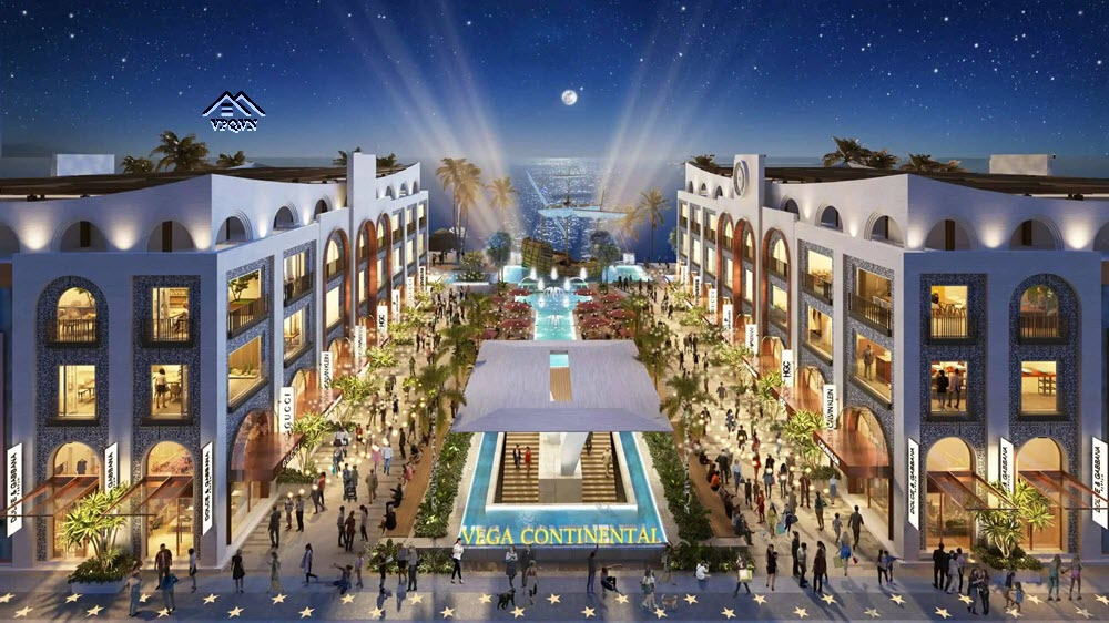 Shophouse Europe dự án Vega City Bãi Tiên Nha Trang