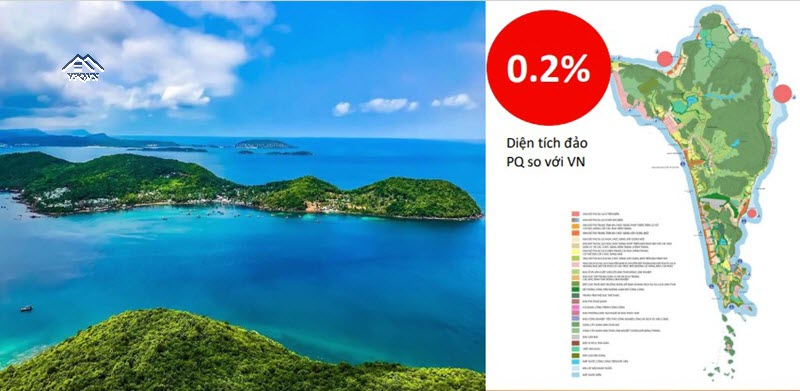 Đất biển đảo Ph&uacute; Quốc v&ocirc; c&ugrave;ng qu&yacute; gi&aacute; khi chỉ chiếm diện t&iacute;ch nhỏ 0,2% trong tổng diện t&iacute;ch Việt Nam