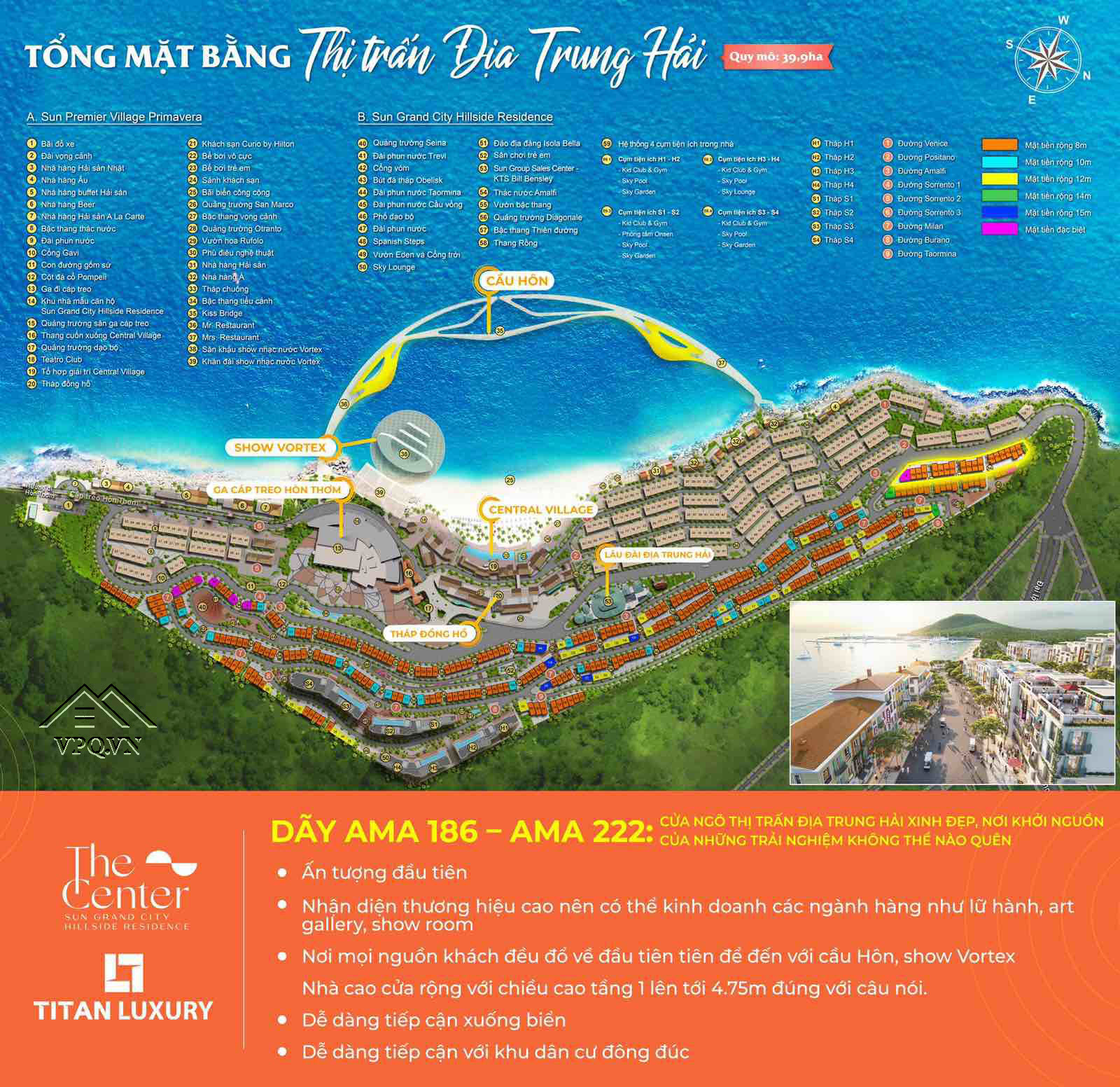 Giá trị thương mại Shophouse The Center AMA 186 - 222