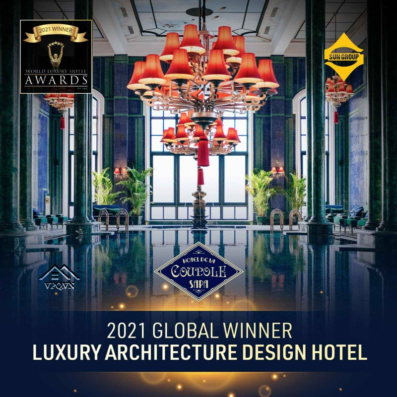 Kh&aacute;ch sạn Hotel de la Coupole - MGallery - Hạng mục Luxury Architecture Design Hotel - 2021 Global Winner