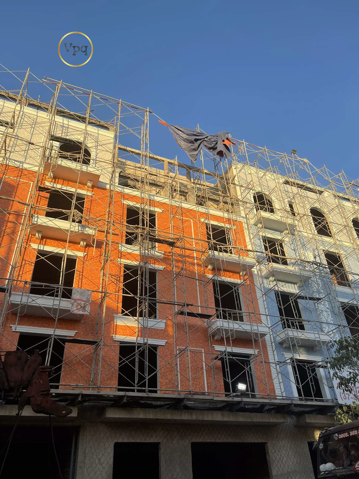 Hình ảnh thực tế Shophouse M110 The Center Địa Trung Hải