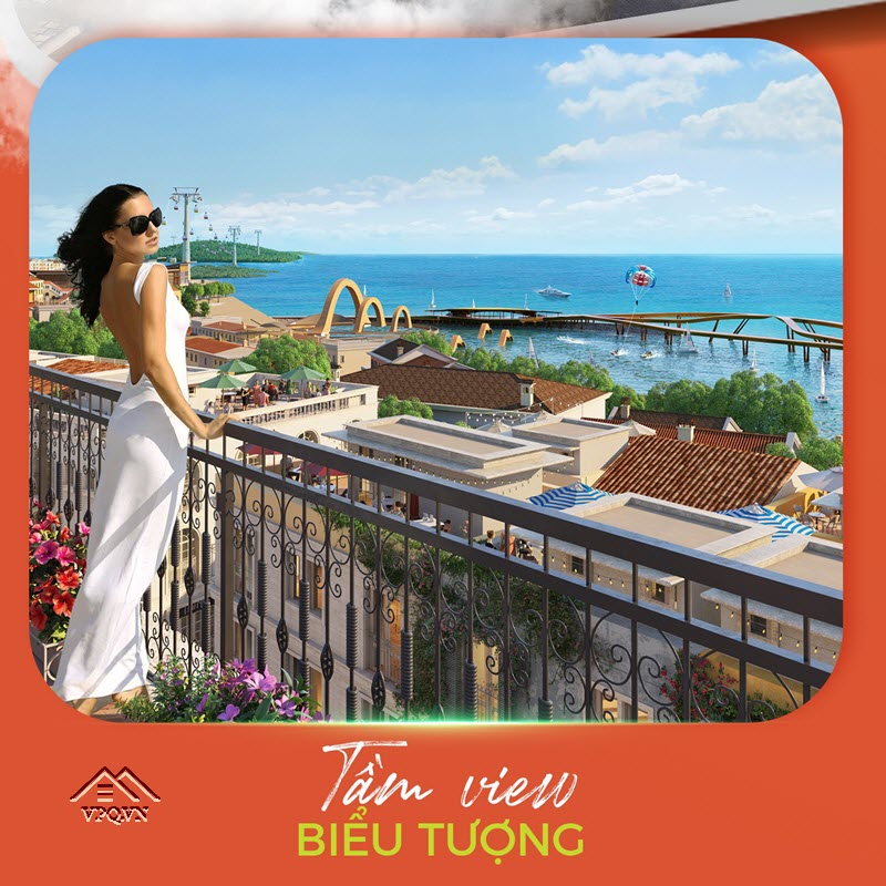 Tầm view biểu tượng tại shophouse The Center