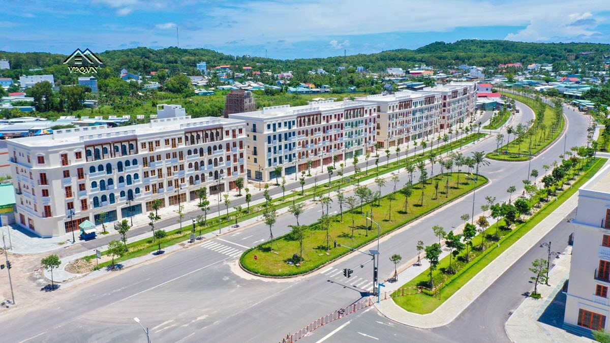Hình ảnh thực tế đại lộ Gateway An Thới Phú Quốc