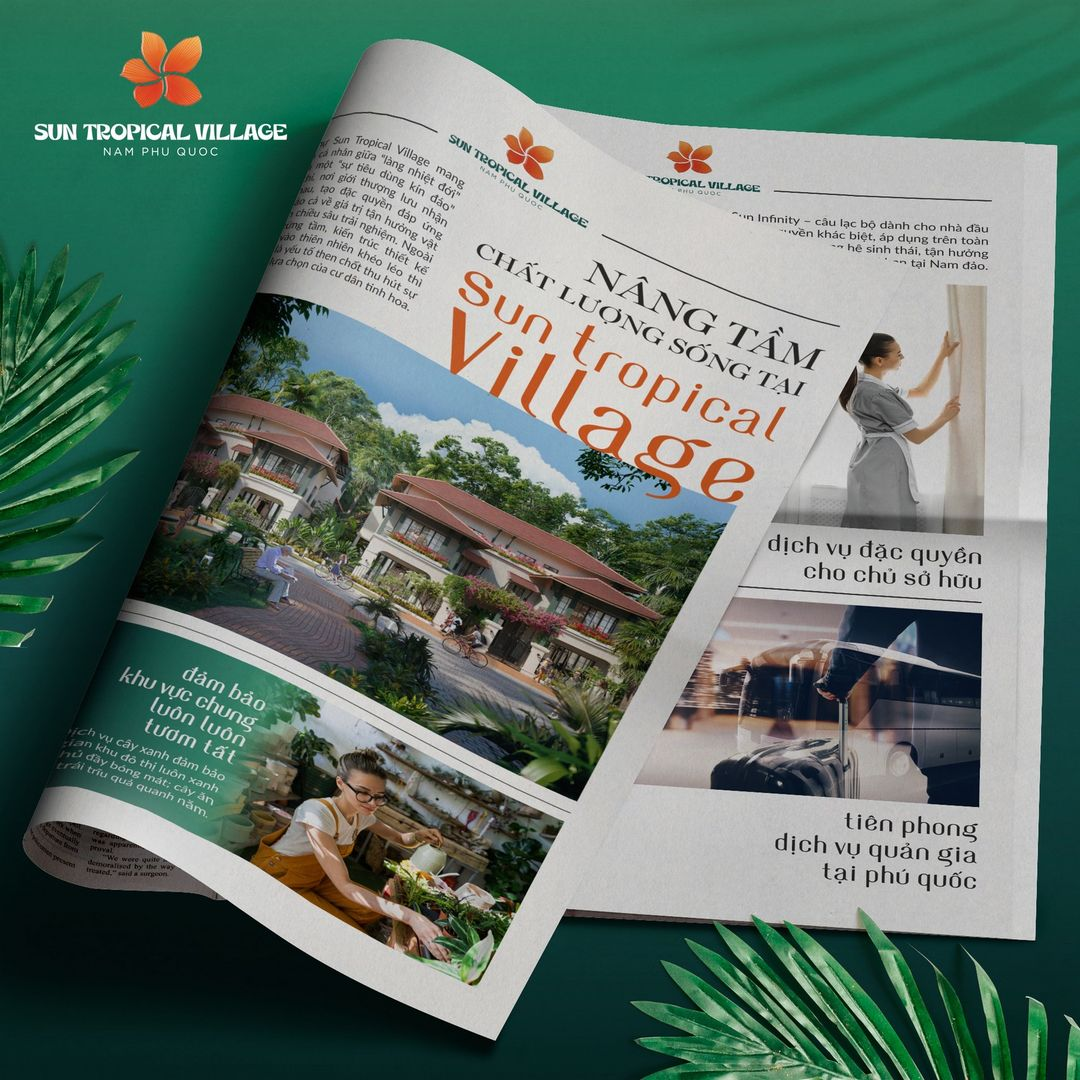 Nâng tầm phong cách sống tại Sun Tropical Village