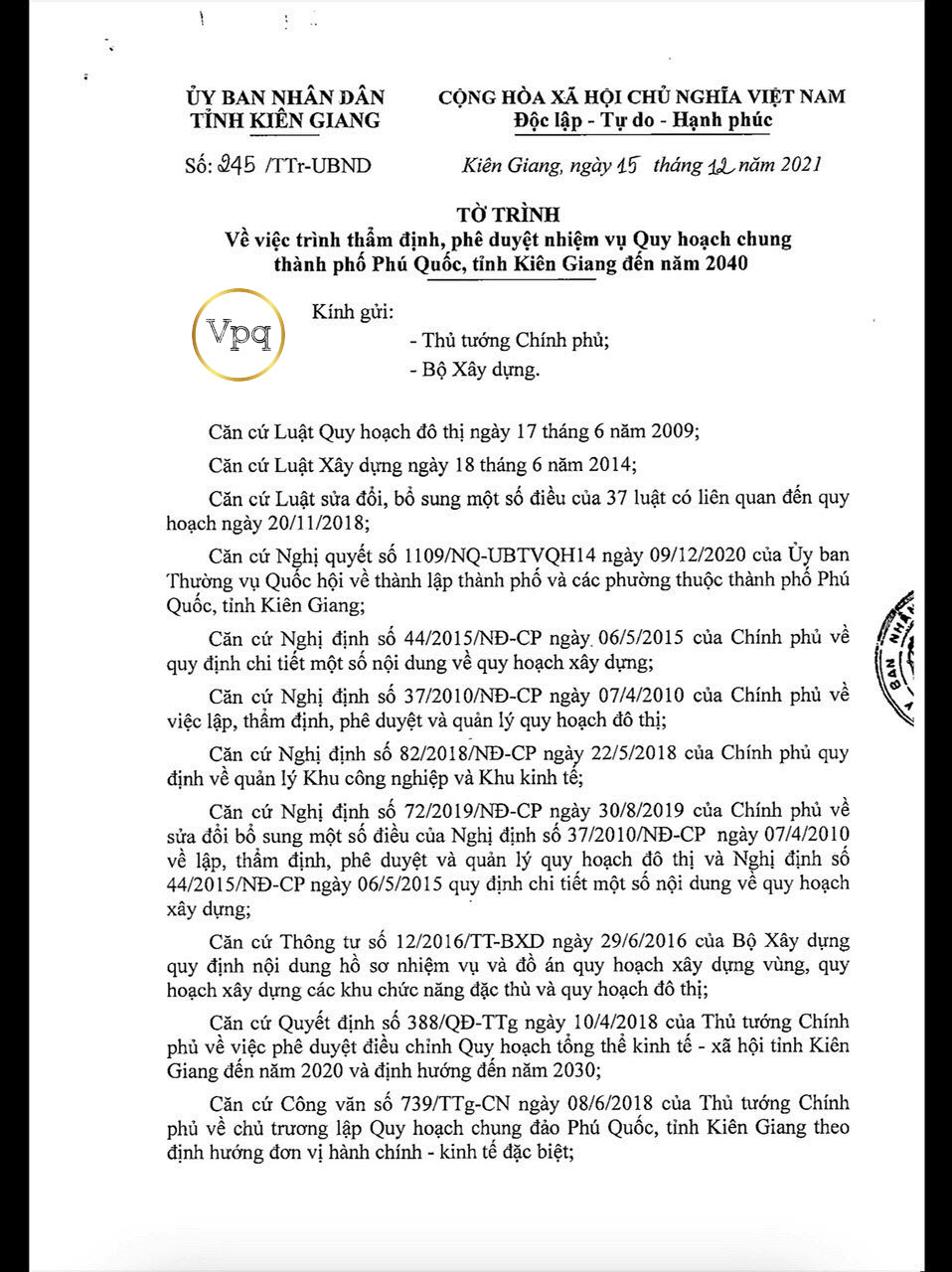 Quy hoạch Phú Quốc đến năm 2040