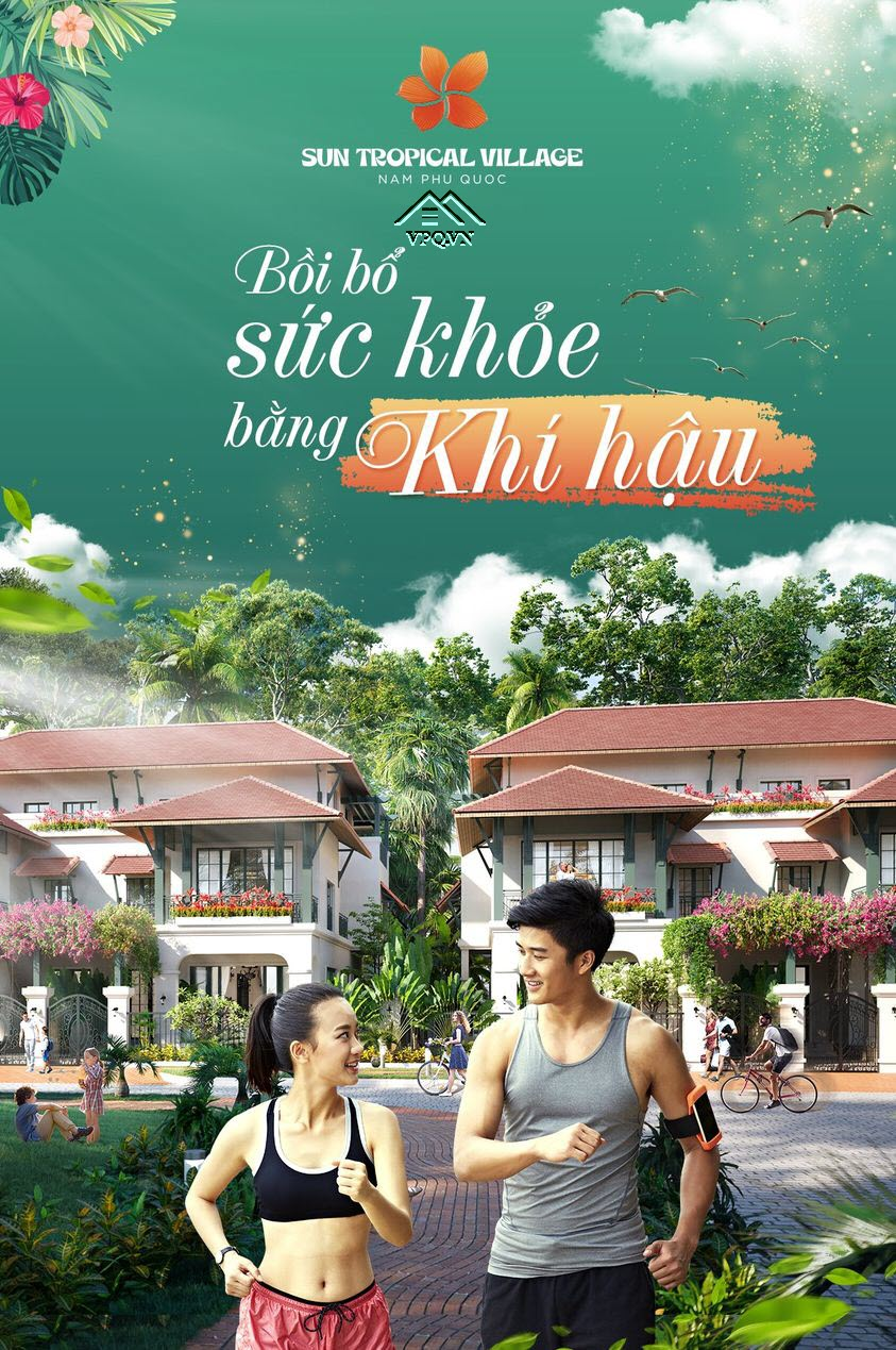 Đặc quyền của cư d&acirc;n l&agrave;ng nhiệt đới Sun Tropical Village: OXY +  Sắc Xanh