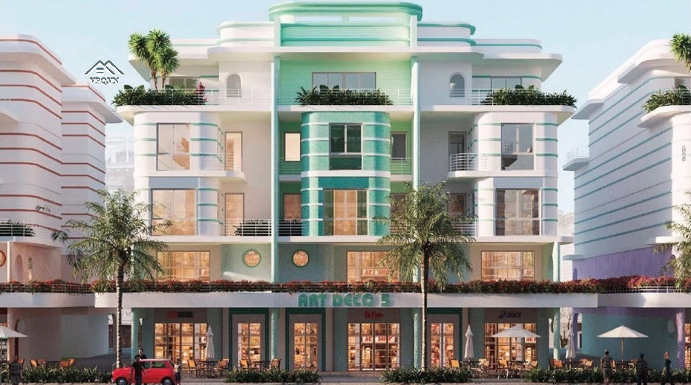 Phối cảnh shophouse Art Decor