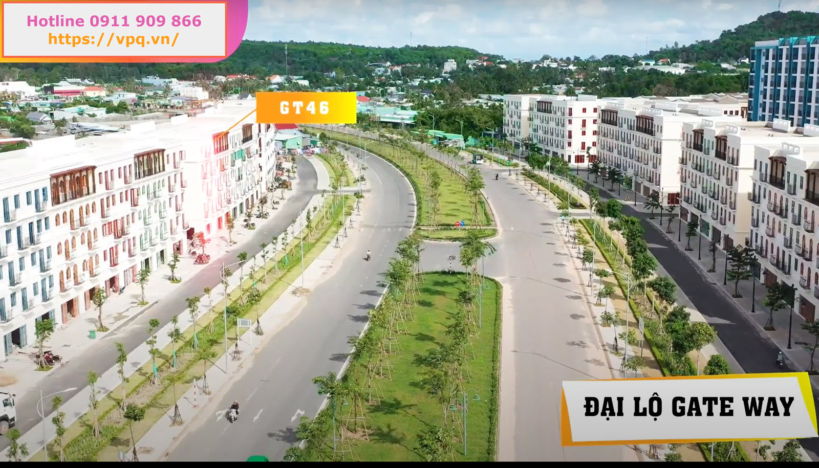 Dãy shophouse Gateway GT chẵn - Sun Grand City New An Thới