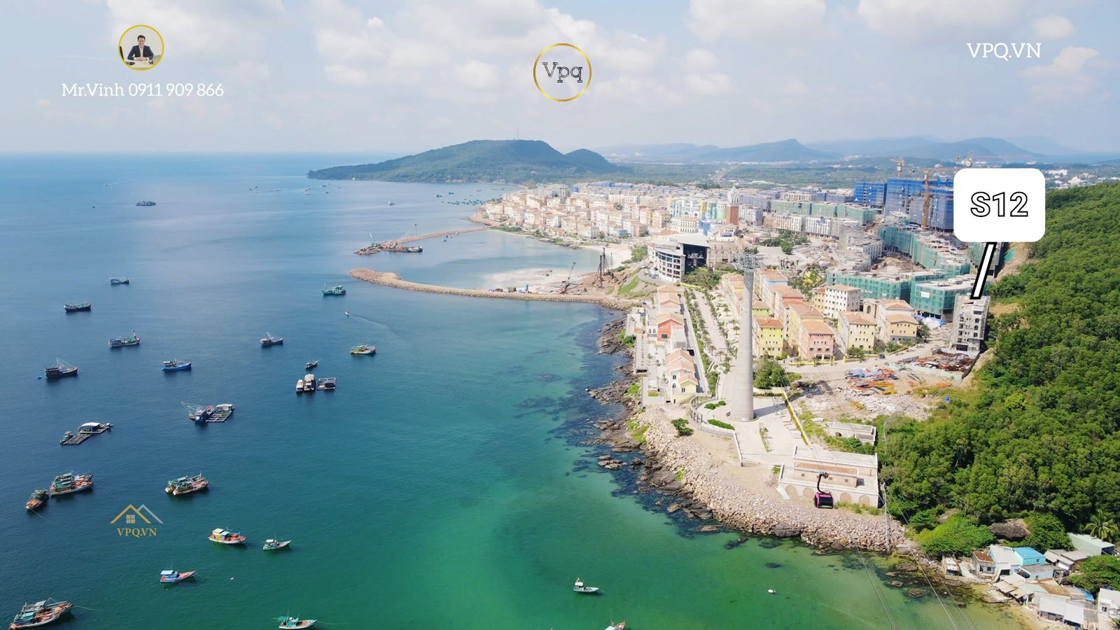 S12 view trực diện biển từ tầng 5