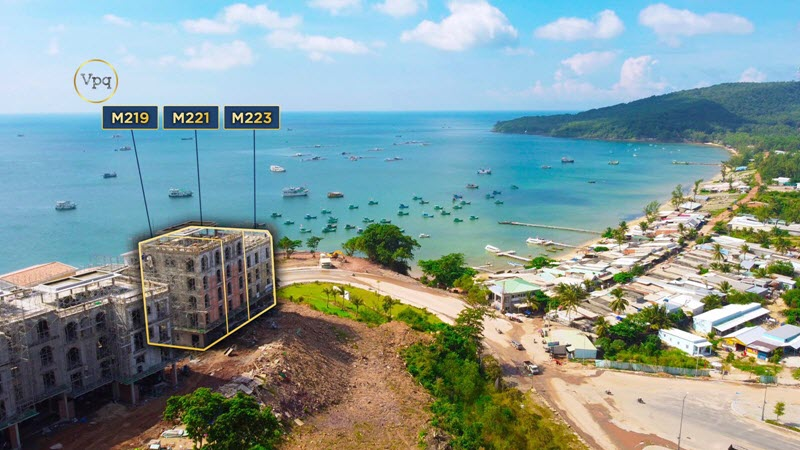Shophouse The Center M219-M221-M223: Siêu phẩm view 360 độ
