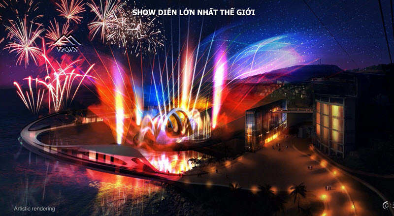 Show Vortex Phú Quốc - Công nghệ trình diễn nghệ thuật đỉnh cao