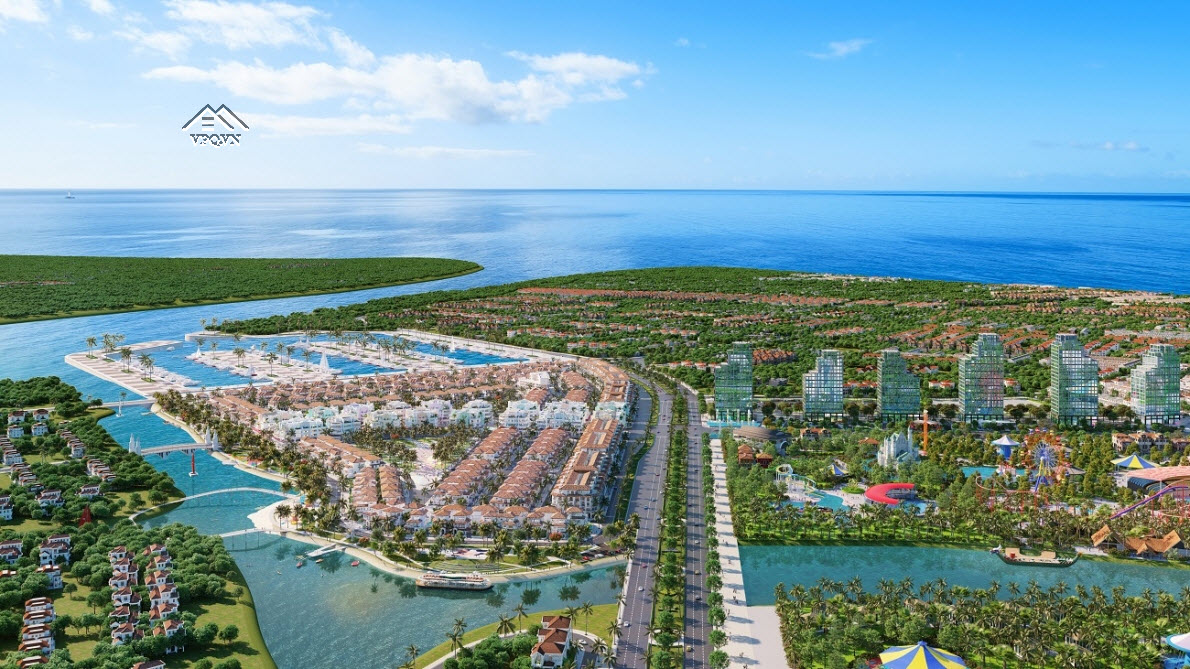 Th&agrave;nh phố nghỉ dưỡng ven s&ocirc;ng đa sắc m&agrave;u Sun Riverside Village