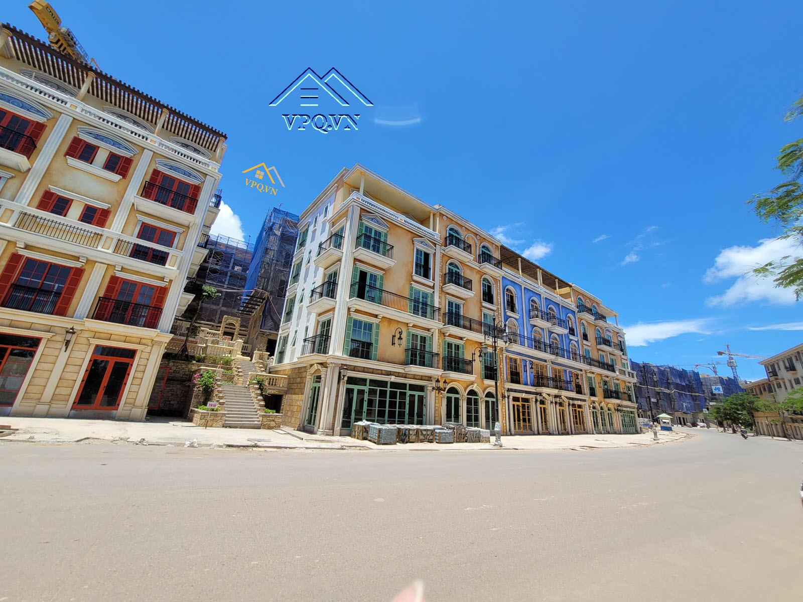 Tiến độ Shophouse The Center Ph&uacute; Quốc th&aacute;ng 9/2021