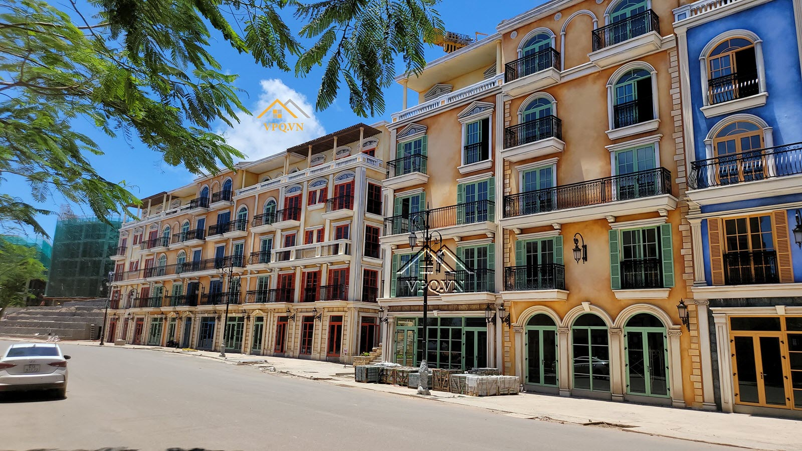 C&aacute;c kiểu mặt tiền Shophouse The Center th&aacute;ng 9/2021