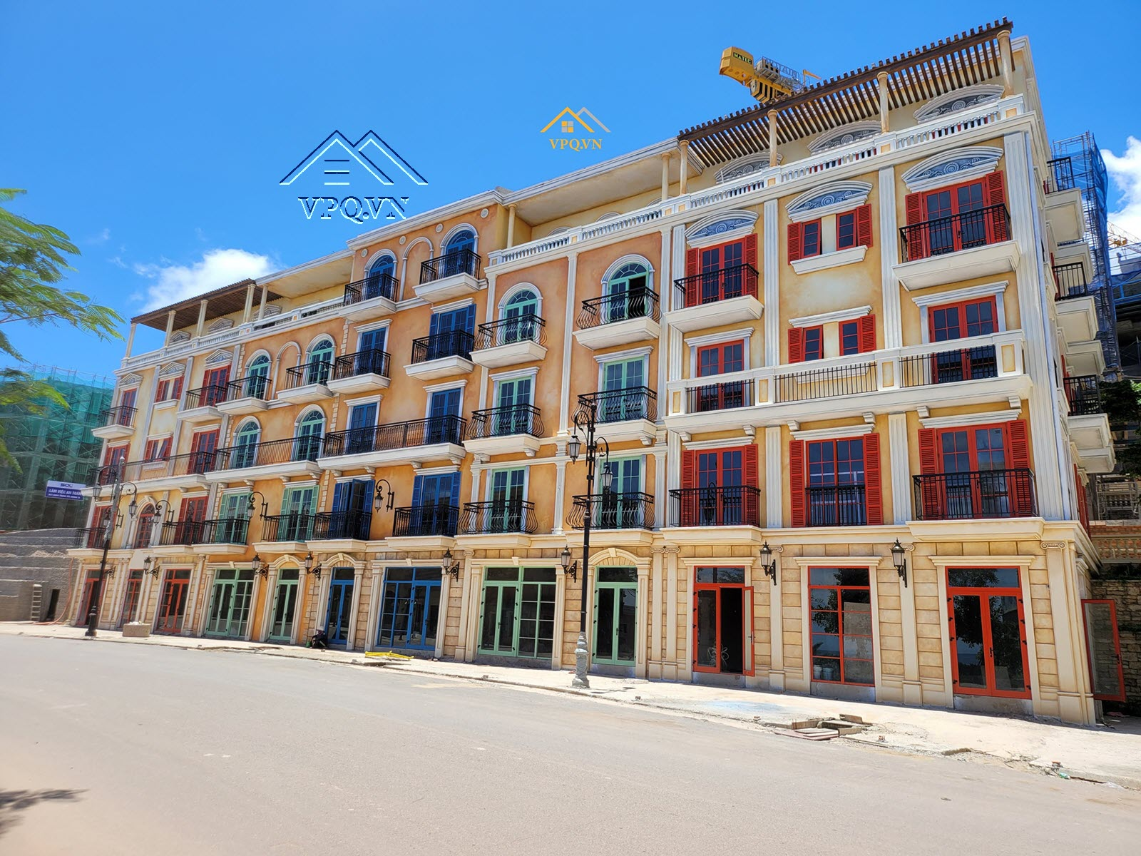 Tiến độ Shophouse The Center th&aacute;ng 9/2021