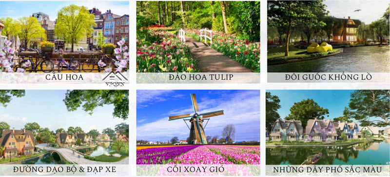 CĐT Ecopark còn chăm chút cảnh quan để đem cho du khách những điểm check-in thú vị và tuyệt đẹp.