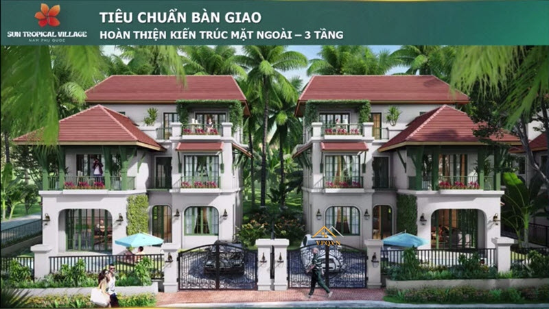 Ti&ecirc;u chuẩn b&agrave;n giao Sun Tropical Village Ph&uacute; Quốc