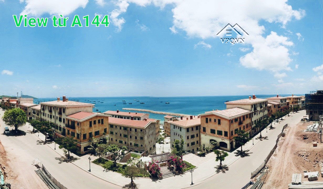 Góc view siêu rộng từ tầng mái căn A144 Shophouse The Center
