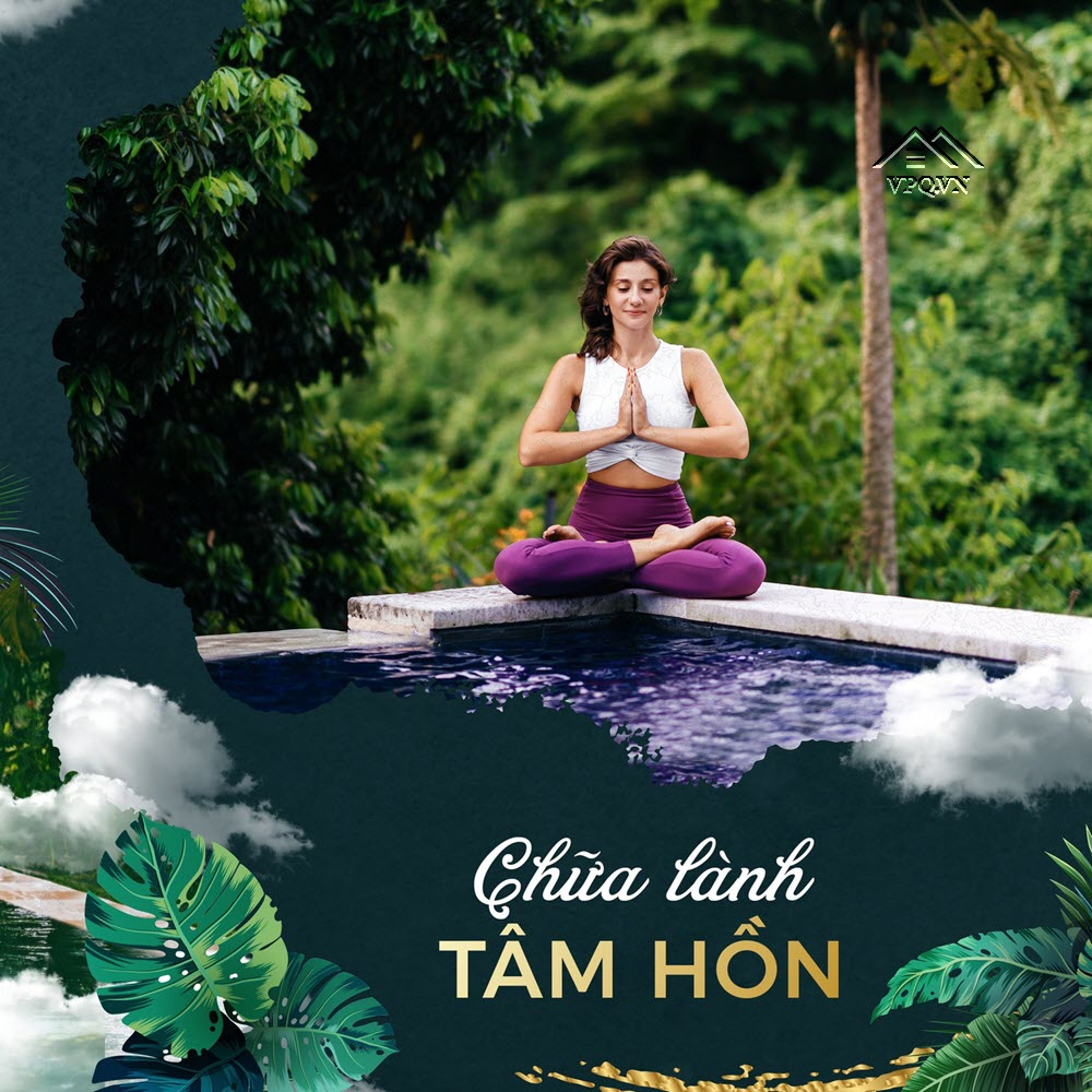 Thiền, yoga giữa rừng nguyên sinh thoáng mát