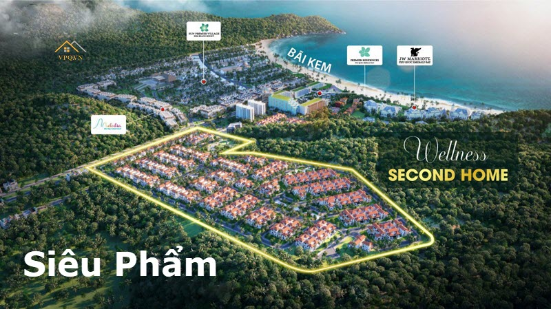 Biệt thự phong cách làng nhiệt đới bãi Kem - sắc màu nghỉ dưỡng mới tại Nam Phú Quốc
