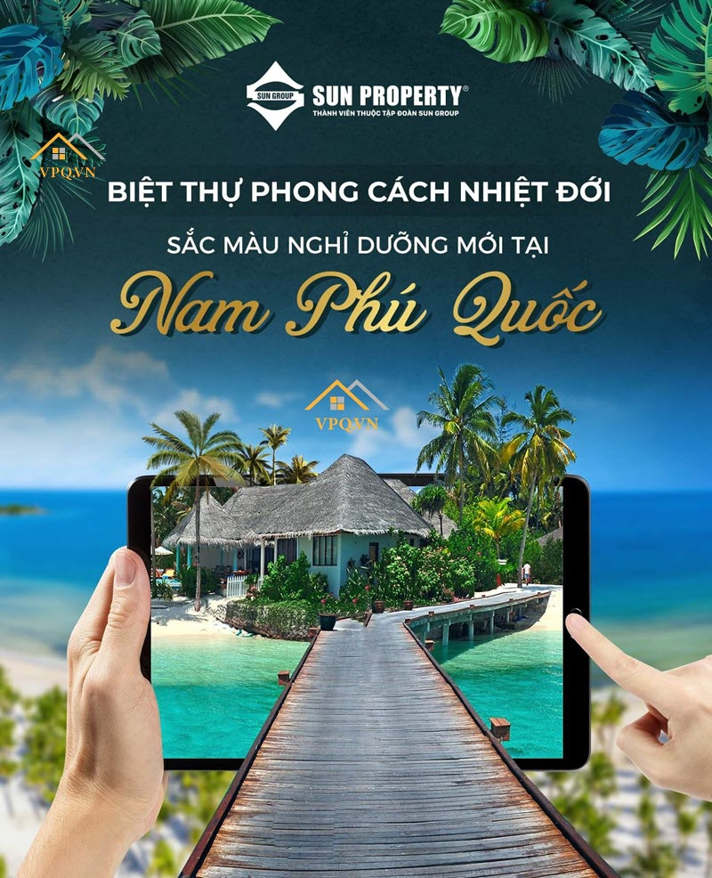 Biệt thự phong cách làng nhiệt đới bãi kem - sắc màu nghỉ dưỡng mới tại Nam Phú Quốc - Ảnh 1