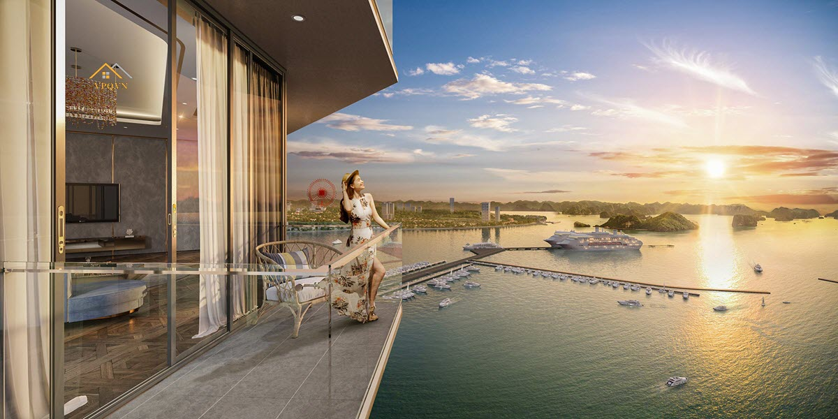 Căn hộ Sun Marina Town Hạ Long view bến du thuyền, vịnh Hạ Long