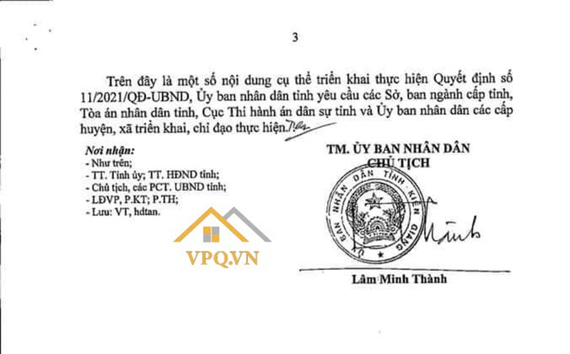 Chính thức được tách thửa Phú Quốc theo quyết định số 11/2021/QĐ-UBND