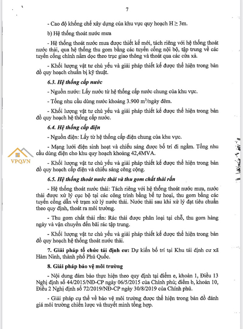 Quy hoạch phân khu xây dựng Khu phi thuế quan Phú Quốc - Trang 7