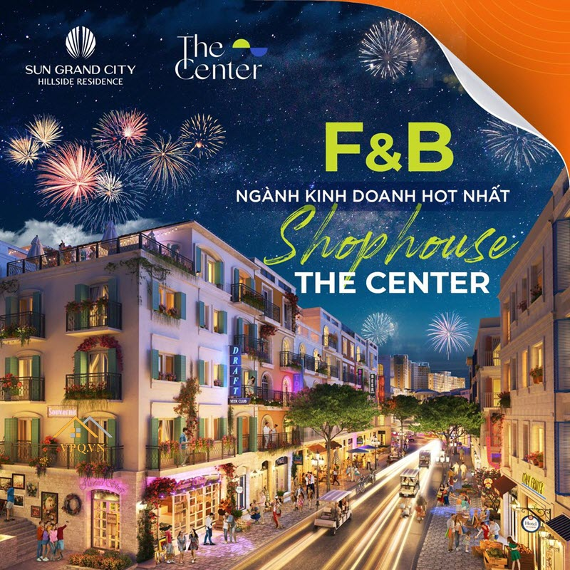 F&B: Ngành hàng kinh doanh HOT nhất tại Shophouse The Center