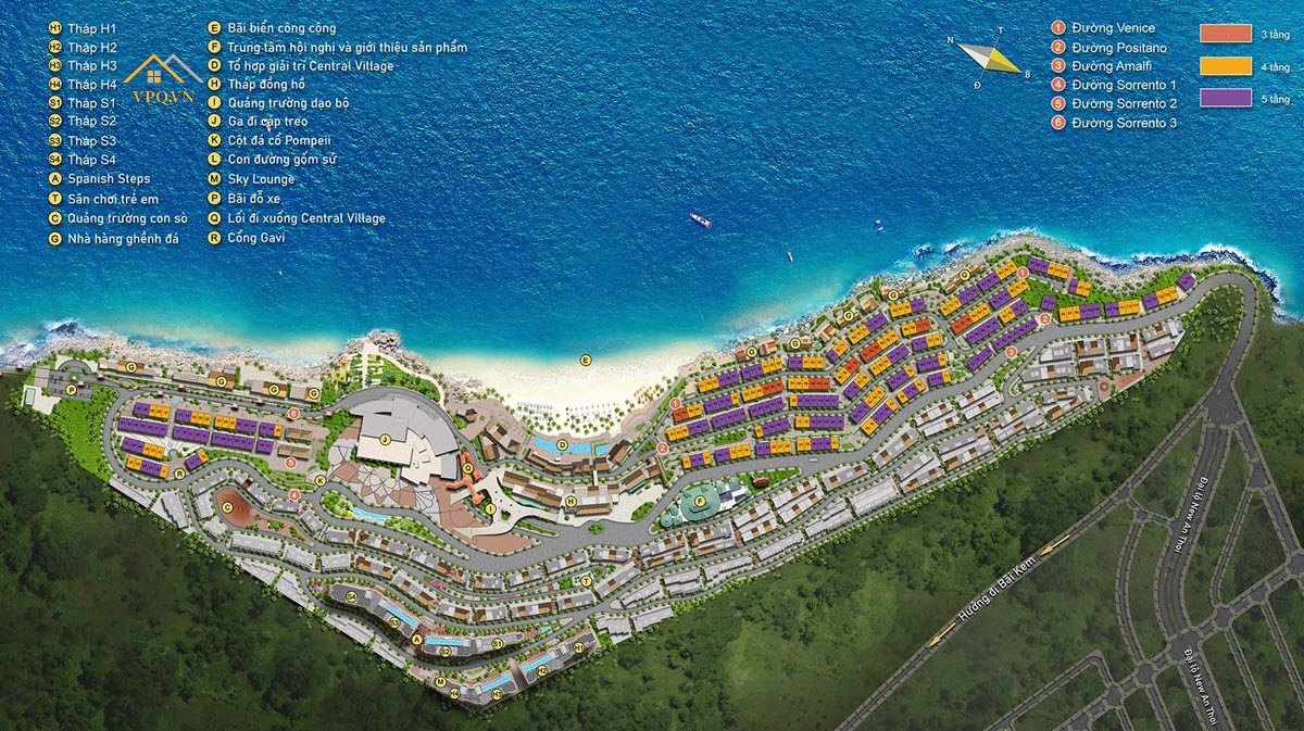 Mặt bằng Sun Premier Village Primavera