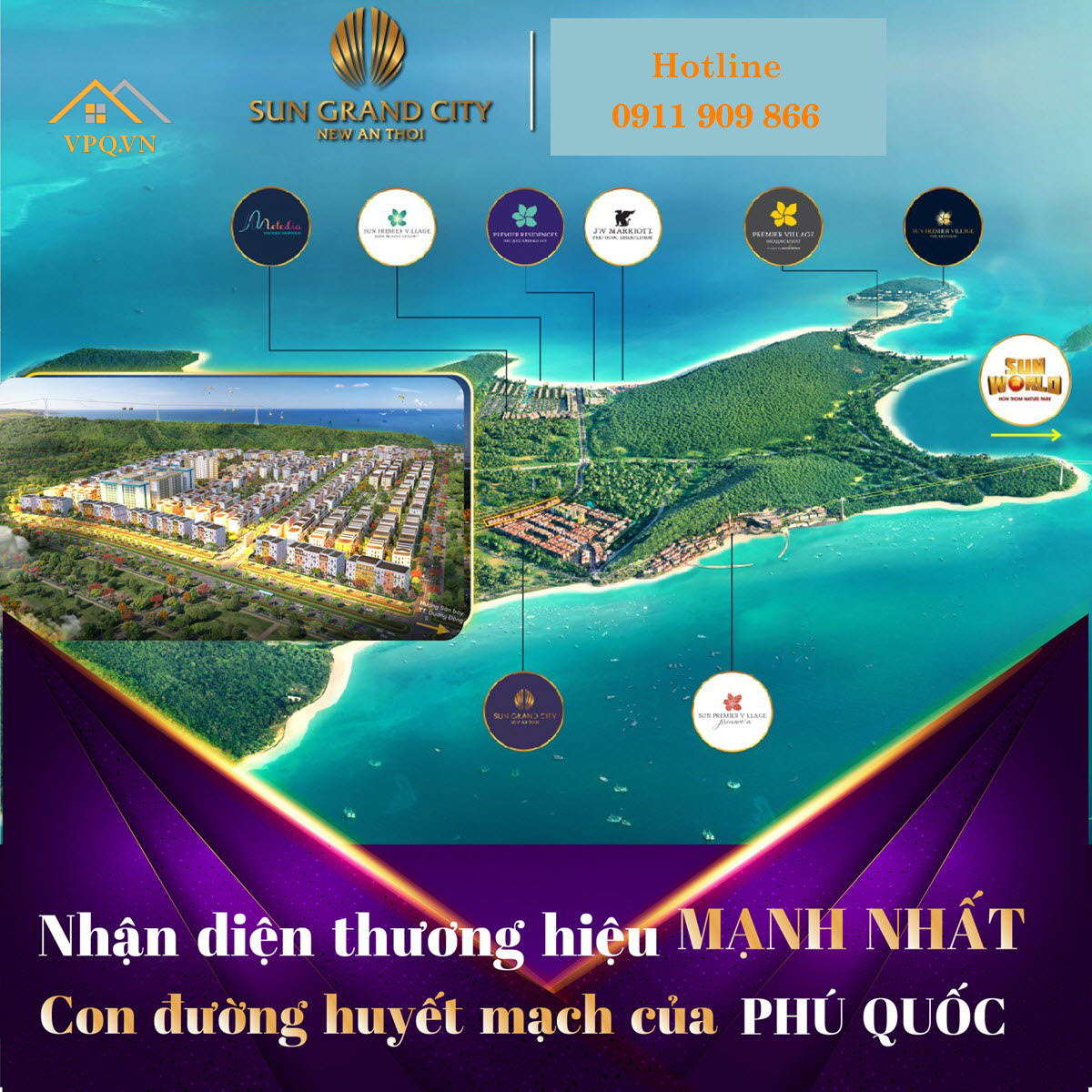 Nhà phố Gateway An Thới nhận diện thương hiệu mạnh nhất Phú Quốc