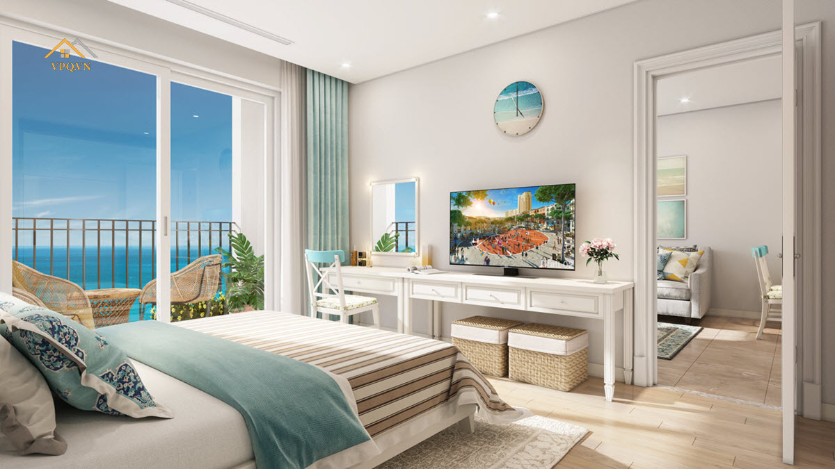 G&oacute;c view biển từ ph&ograve;ng ngủ căn hộ Hillside Residence - 1