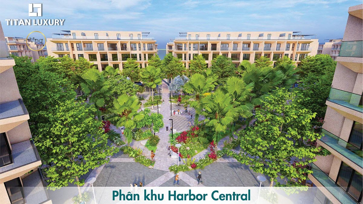 Ph&acirc;n khu shophouse Harbor Central