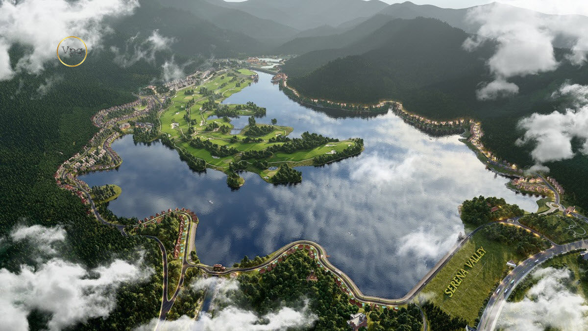 Phối cảnh dự án Serena Valley Thanh Lanh Resort