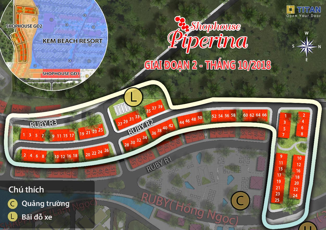 Shophouse Bãi Kem Giai đoạn 2 - Mở Bán Quý IV Năm 2018