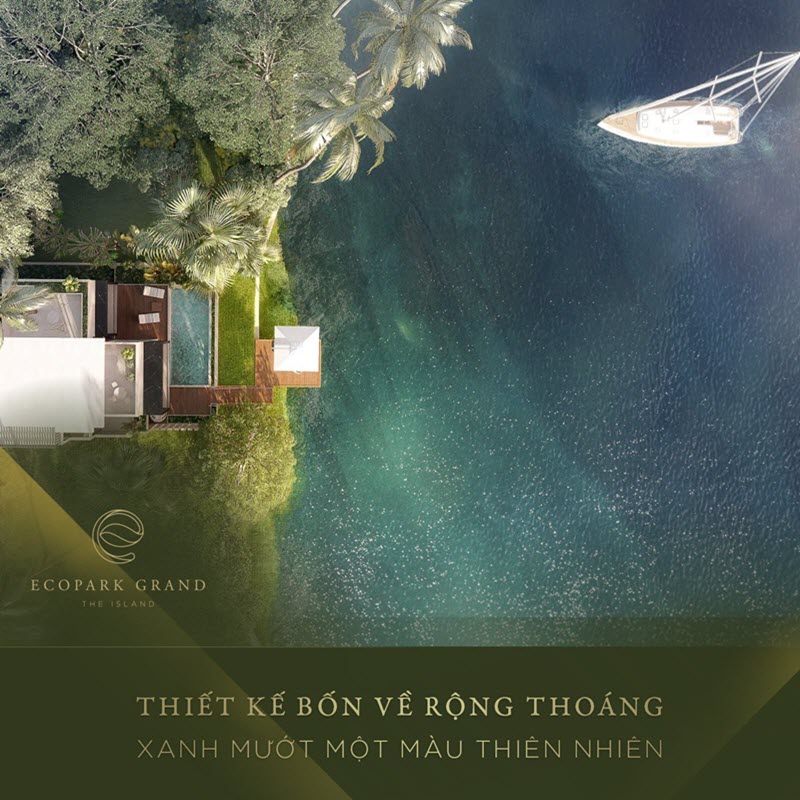 Tuyệt tác nhà ở độc bản Biệt thự đảo Ecopark Grand – The Island – Bất Động Sản Phú Quốc