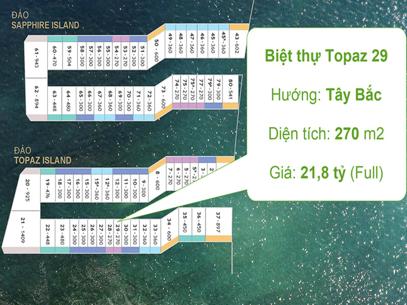 Mở Bán Biệt Thự đảo Ecopark - Orchid Topaz - 270m2