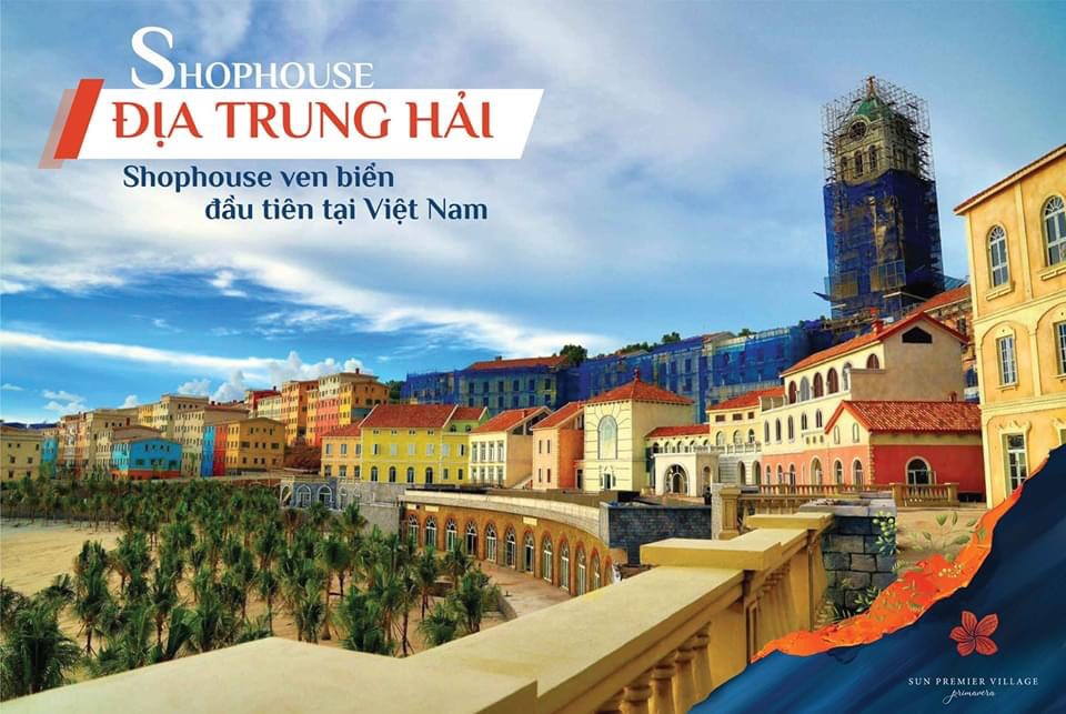 Hình ảnh thực tế Shophouse Địa Trung Hải tháng 5 năm 2020