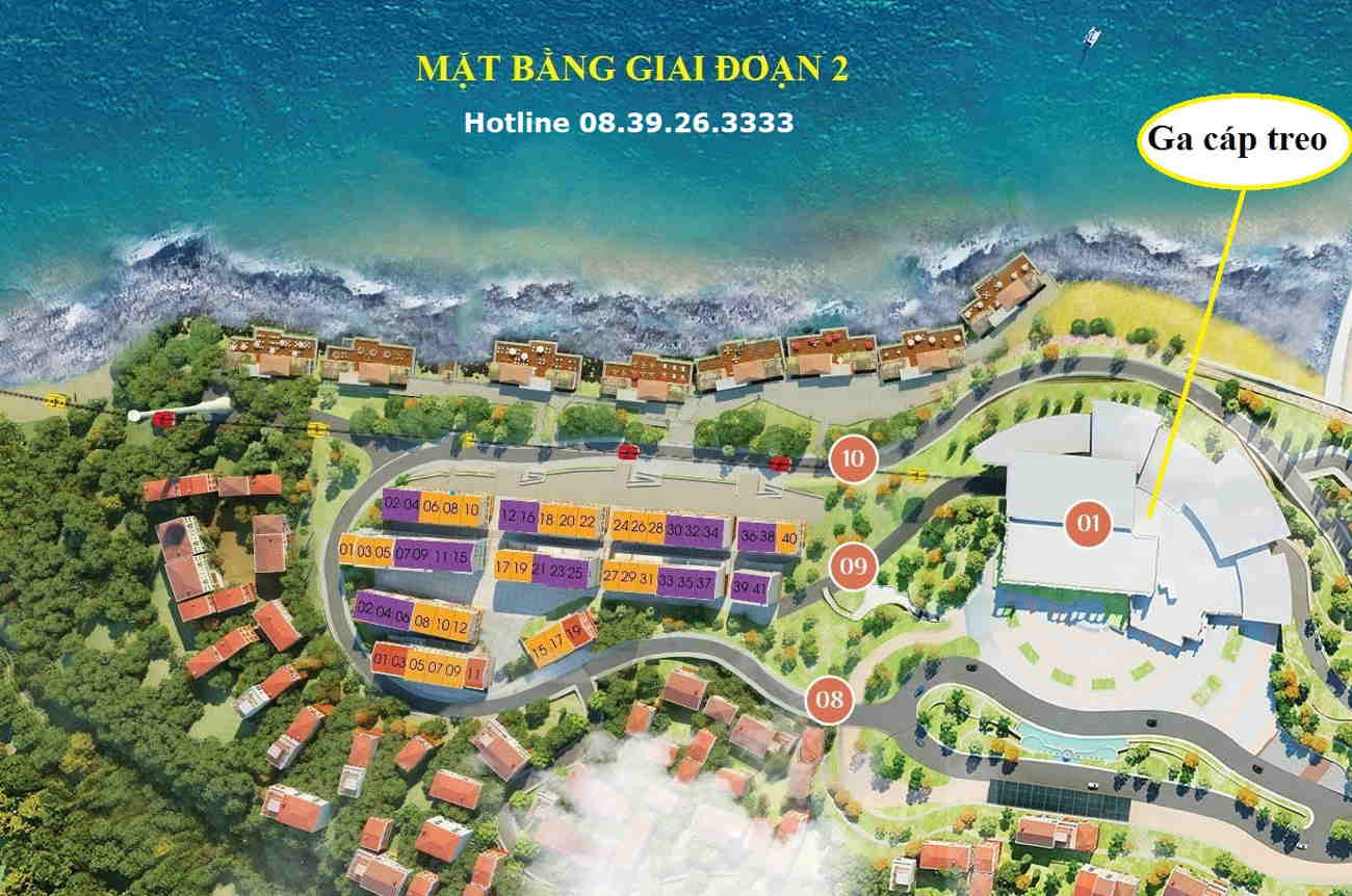 Mặt bằng dự án giai đoạn 2