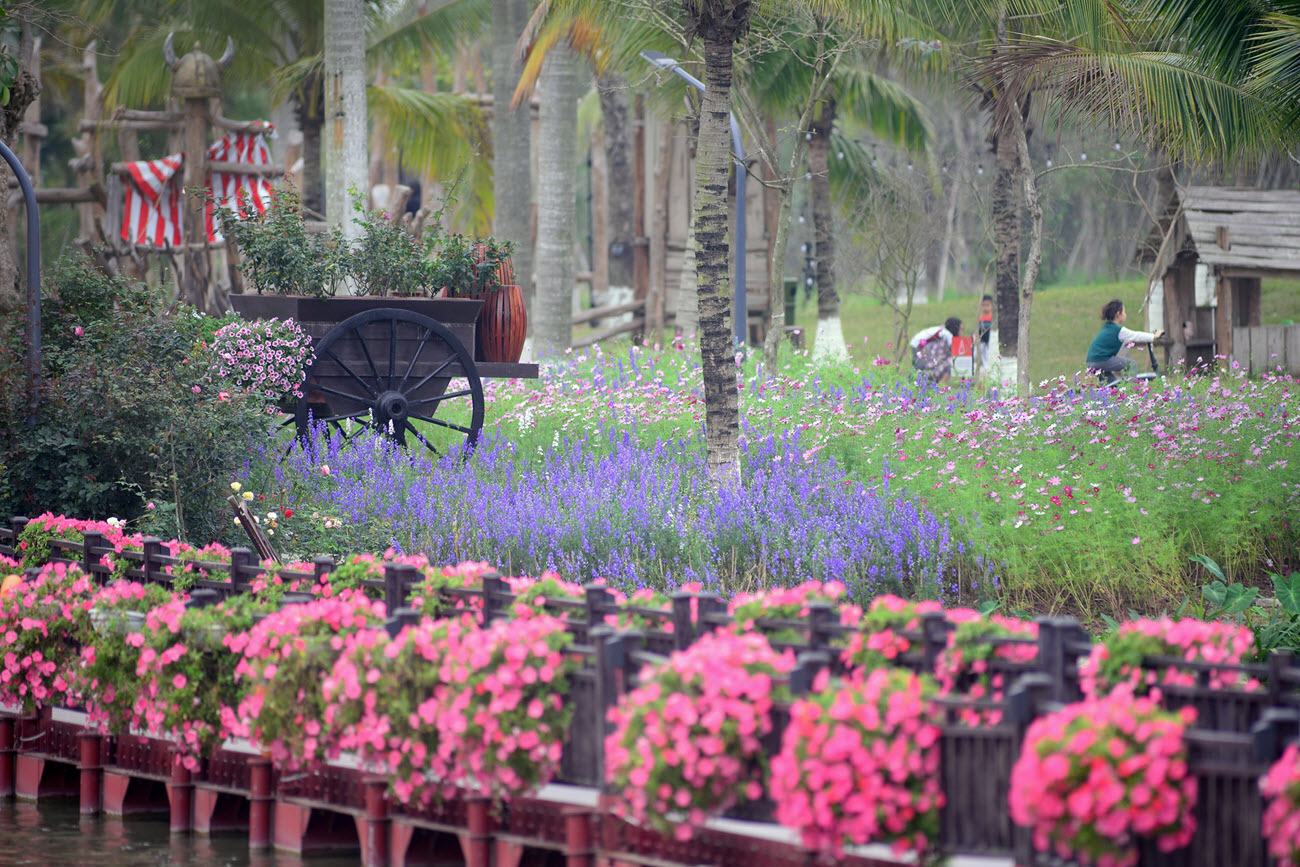 Những ng&agrave;y cuối tuần tuyệt vời của c&aacute;c b&eacute; tại khu đ&ocirc; thị triệu c&acirc;y xanh Ecopark