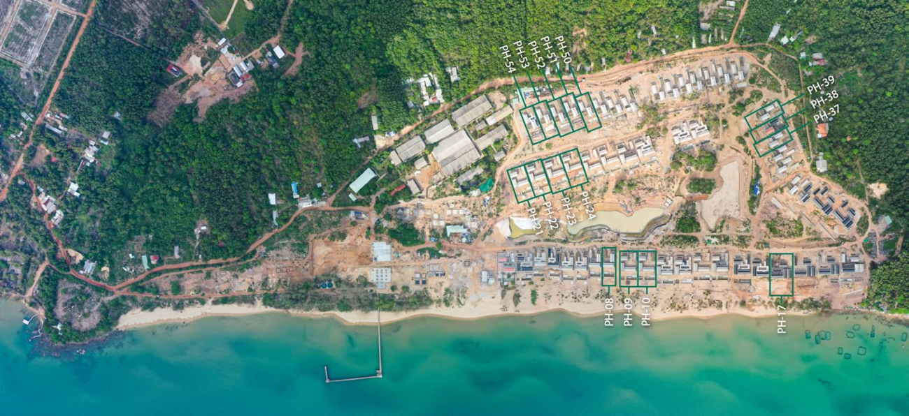 H&igrave;nh ảnh thực tế dự &aacute;n Park Hyatt Phu Quoc th&aacute;ng 10/2020
