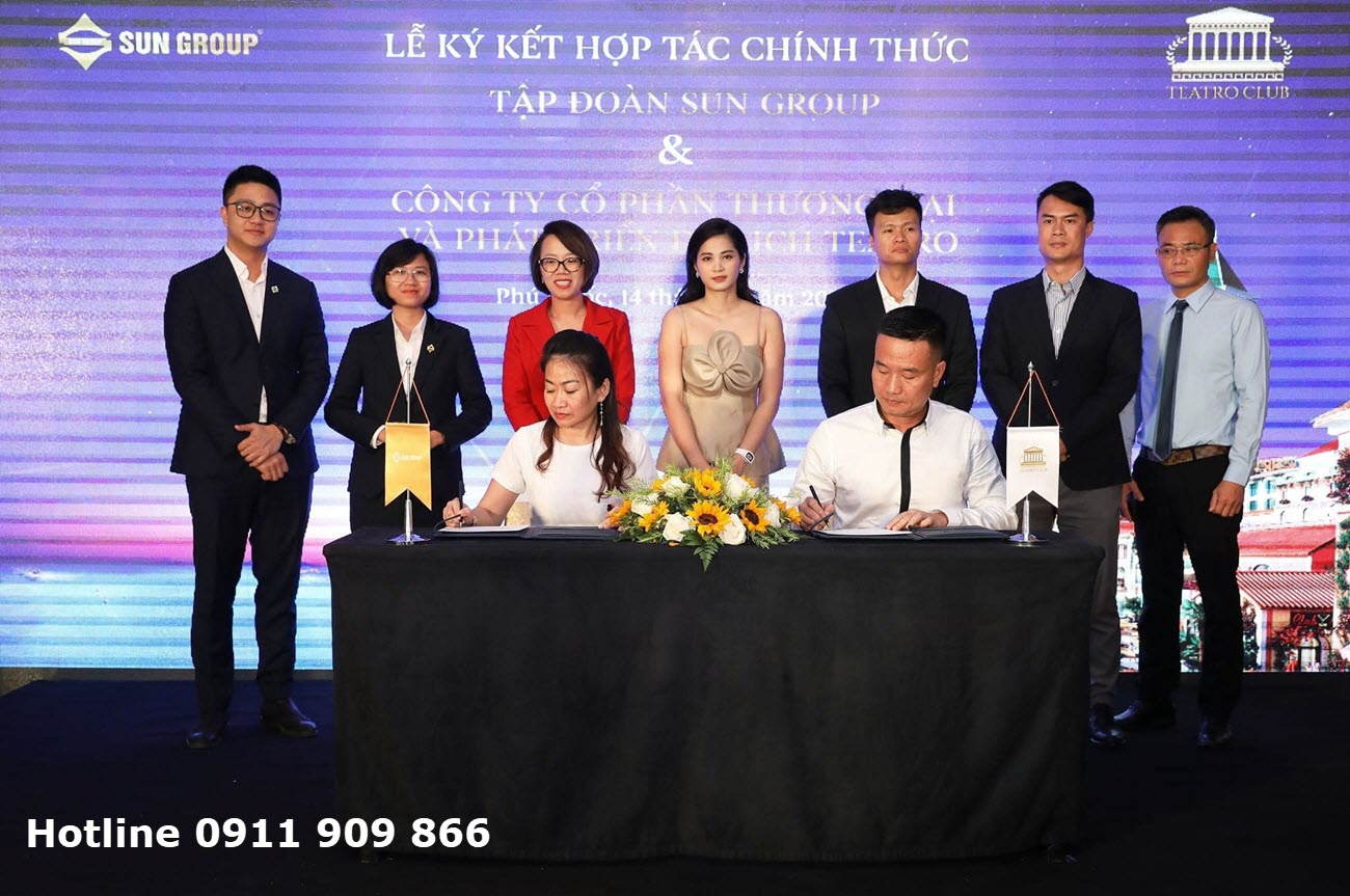Teatro Blub Phú Quốc ký kết