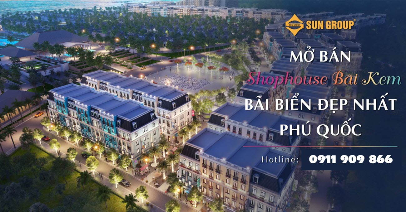 Phối cảnh Shophouse Bãi Kem - Melodia Boutique Shophouse