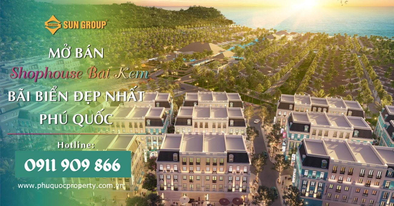 Những căn Shophouse Bãi Kem view trực diện biển