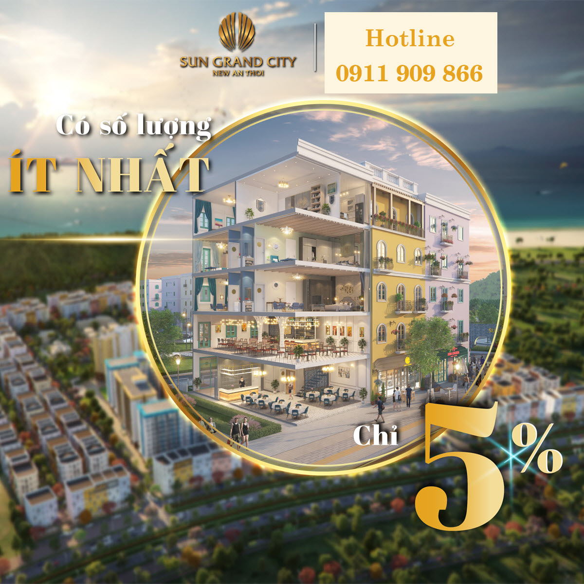 44 căn nh&agrave; phố Gateway An Thới sở hữu đại lộ kim cương - Ảnh 1